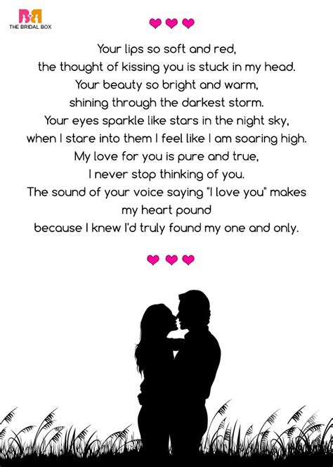 Most romantic poetry for her